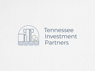 TIP Logo badge building investment monoline nashville real estate tennessee water