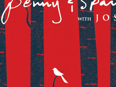 Gig Poster: Penny & Sparrow concert gig poster joseph penny and sparrow poster texas the band joseph