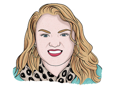 Portraits avatar headshot illustration portrait woman