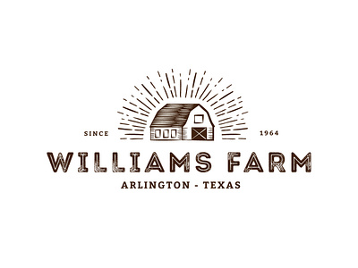 Vintage Farm House Logo Design by Tripti Ranjan Gain on Dribbble