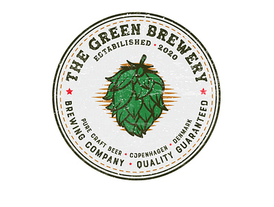 The Green Brewery beer beer branding branding brewers brewery brewery logo graphic design logo logodesigner