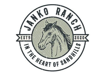 Janko Ranch - Logo Design brand design brand designer brand identity branding farm farm logo farmers graphic design logo logo designer logo designer for hire ranch ranch logo ranchlogo typography