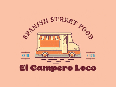 Vintage and retro logo concept design for Food Truck branding graphic design logo logo design logo design branding logo designs logotype