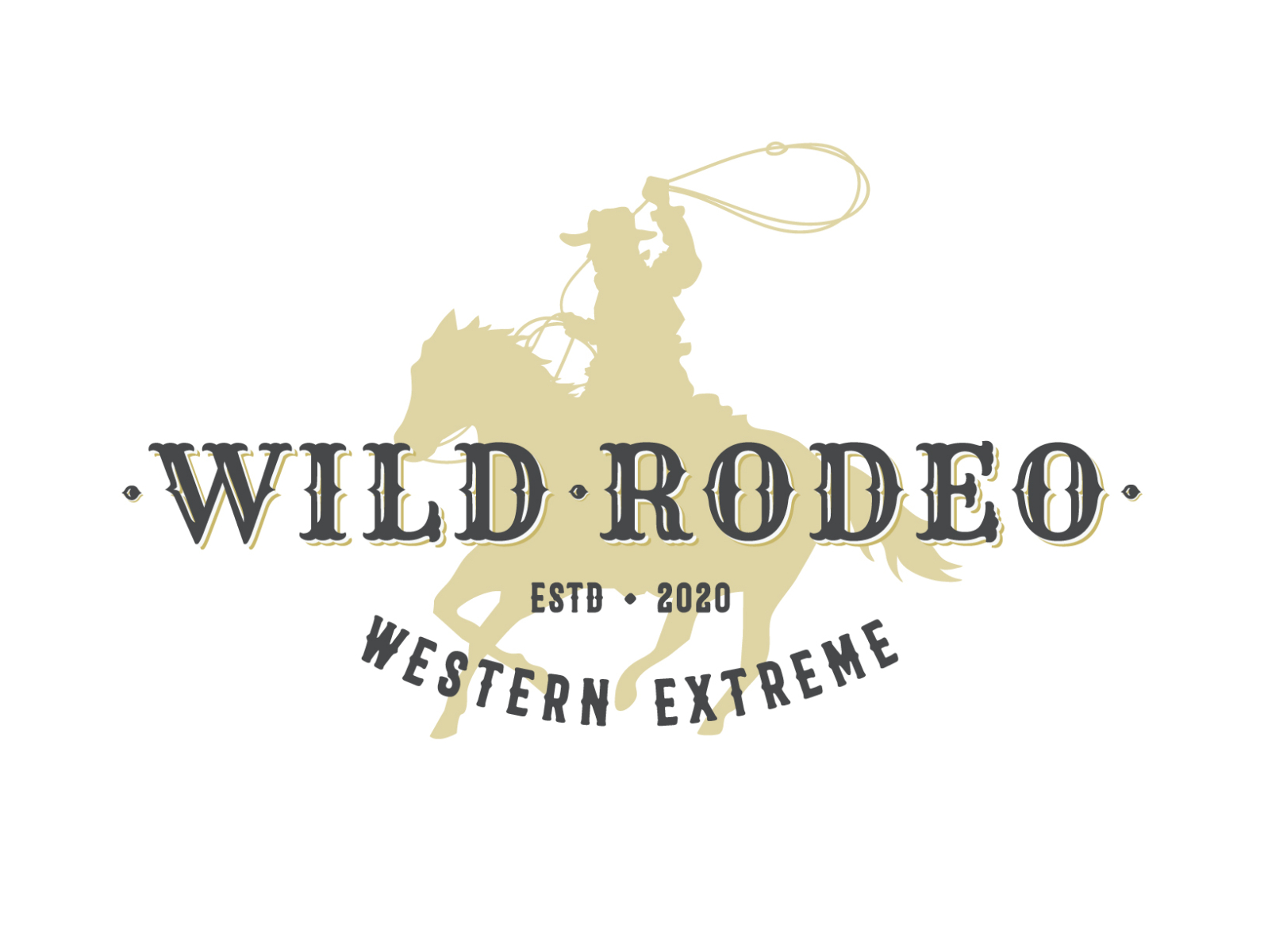 Wild Rode a western concept patch design by Ardian | Logo Designer on ...