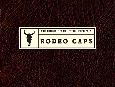 Rodeo Caps, a western concept patch design. brand identity branddesign branddesigner graphic design graphicdesgn graphicdesigner logo logodesigner logodesigners