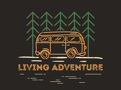 Vintage logotype concept for Outside adventures.