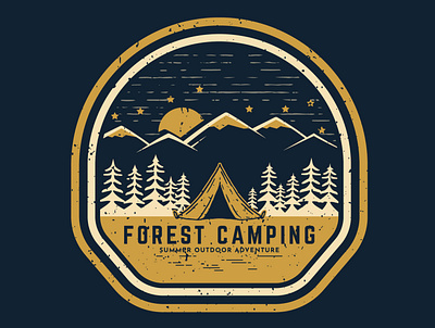 Fores camping 1 branding branding design camping camping logo graphic design graphicdesigner hotel hotel branding hotel logo illustration logo logodesigner