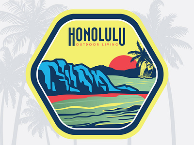 Badge illustration for Honolulu