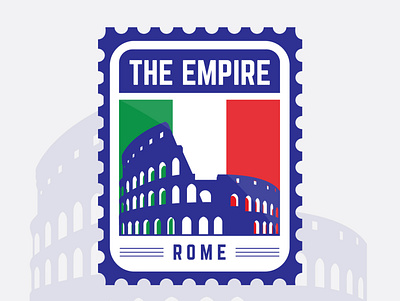 Badge illustration for the city of Rome badge badge design badge logo badges brand identity branding graphic design italy logo logo design logo designer logodesigner logos roma rome stamp stamp design