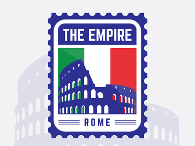 Badge illustration for the city of Rome