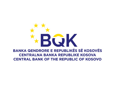 CENTRAL BANK OF THE REPUBLIC OF KOSOVO bank banking brand identity branding design finance finance logo financial graphic design graphicdesigner logo logodesigner typography