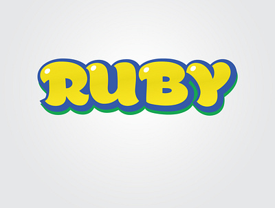 RUBY - juicy and crispy brand identity branddesigner branding graphic design graphicdesigner juice juice bar juice logo juicy logo designer logodesigner typography