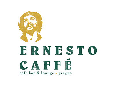 Ernesto Caffe, coffe bar & lounge logo proposal.