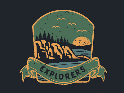 Explorers. Adventure/Outdoors Illustration adventure adventure logo adventures branding graphic design logo logodesigner outdoor outdoor logo outdoors teeshirt tshirt tshirtdesign tshirts vector