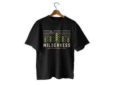 Wilderness. T-Shirt Design.