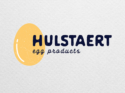 Hulstaert - Egg products logo design proposal