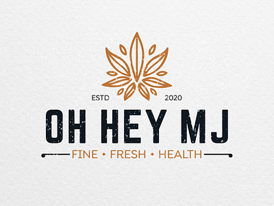 Oh hey MJ, logo proposal design. adventure adventurelogo branding brandingagency cbd cbdhemp cbdlogo cbdoil hemp hemplogo hempoil logodesigner logoideas logomaker logos marijuana marijuanalogo outdoor outdoors