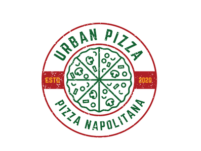 Logo and brand design for "Urban Pizza" branding brandingagency brandingidentity food foodlogo foodporn graphicdesigner logodesigner logoideas logomaker logos mockup pizza pizzalogo pizzalover pizzalovers