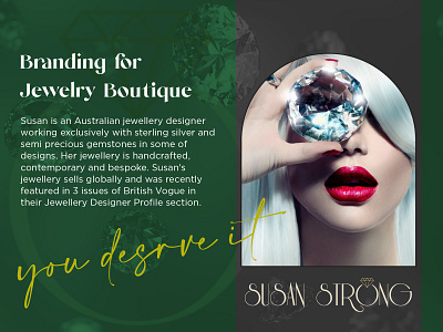 Susan Strong Identity and Artistic Direction