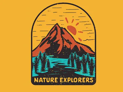 Nature Explorers. Adventure/Outdoors Illustration. adventure adventureawaits adventureillustration adventurelogo adventures apparel appareldesigner badgedesign badgelogo illustration illustrationartist logobadge logodesigner logomaker nature outdoor outdoors tshirt tshirtdesign tshirtdesigner