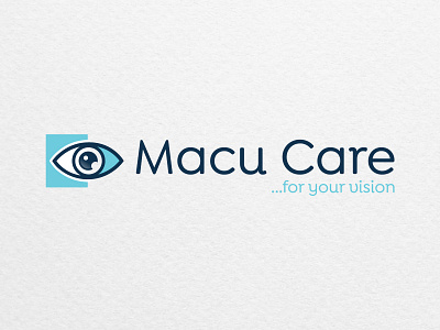 Minimal logo proposal for Macu Care option 1