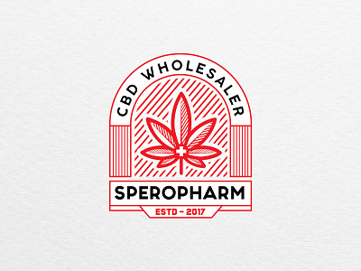 Logo proposal for Spero Pharm CBD wholesaler.