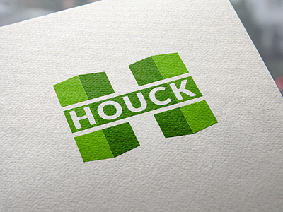 Houck Construction Inc. Logo design brand identity branding design graphic design icon logo print typography vector