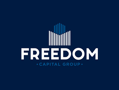 Logo proposal design for "Freedom Capital Group" Realty brand identity branding design graphic design logo print typography vector