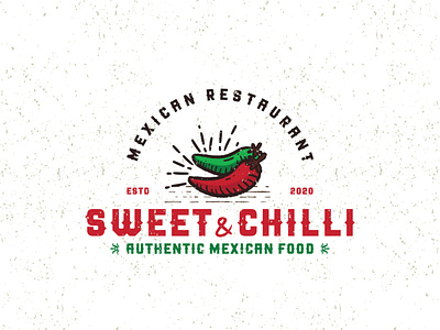 Vintage logo design for a Mexican Restaurant