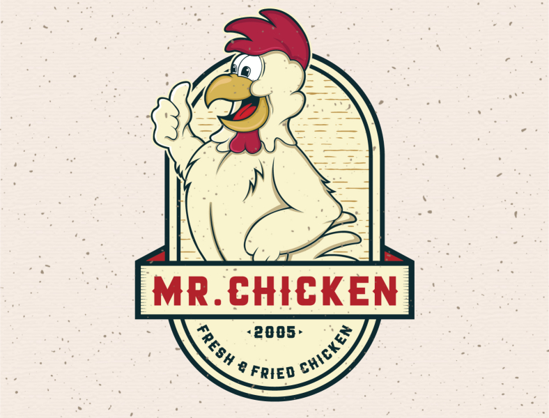INDI: Chicken Fast Food Logos