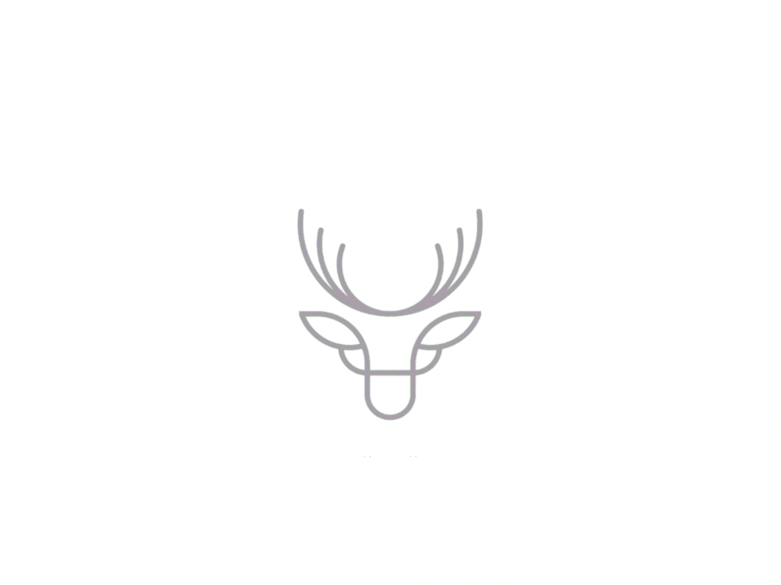 DEERLINE LOGO branding design elegant design geometric design illustration logo minimal simple design ui vector