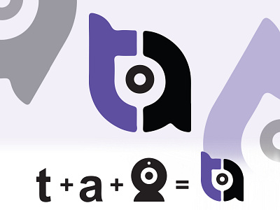 Online Course Logo black blacklogo branding course design flat flatdesign icon illustraion logo logodesign minimal online onlinecourse onlineeducation purple purple logo typography vector webcam