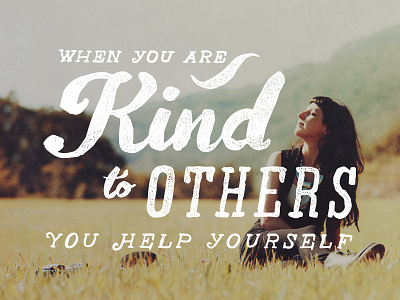 Be Kind to Others christian hand lettering lettering proverbs type typography