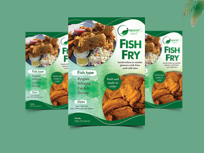 Fish Fry Flyer design