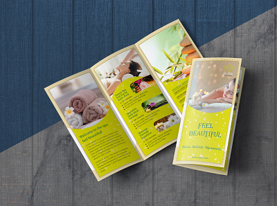 Spa Brochure brochure design design inspiration graphic design