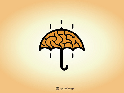 Open your mind brain creativity face ideas mind umbrella