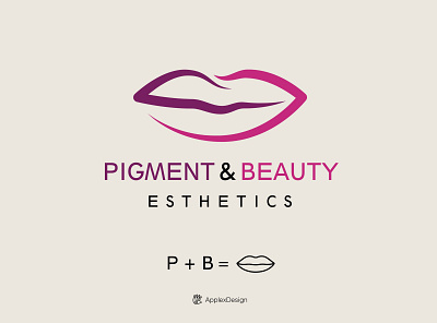 Pigment & Beauty Esthetics beauty branding design esthetic fashion illustration logo logos pigment vector