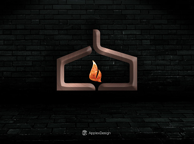 CB Home Fireplaces :: logo concept b branding c cb design fireplace home illustration interiordesign logo logos typography vector дизайн дизайнлоготипа искусство логотип