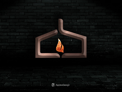 CB Home Fireplaces :: logo concept