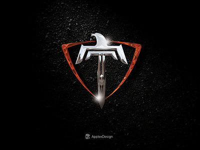 TT Security Agency animal branding defence design eagle illustration law logo logos shield strength sword tt typography vector дизайн дизайнлоготипа искусство логотип