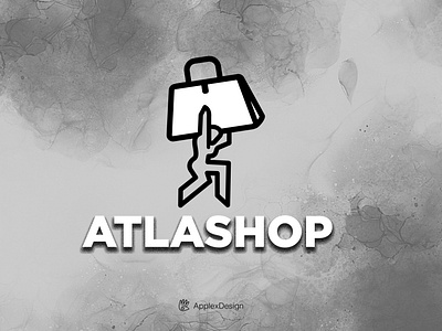 Atlashop  :: Concept logo on sale