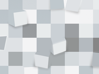 Wallpaper #3 abstract background cubes dimension grey grid light mosaic square wallpaper white