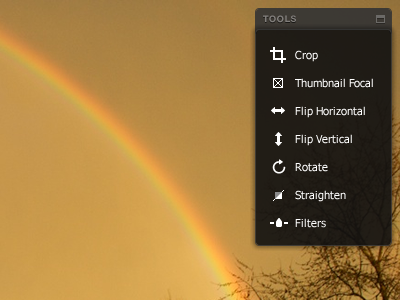 Tool bar dark editor icons menu tools