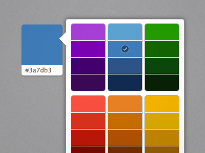iPad-style color picker colorpicker colors ipad jquery pages webkit widget