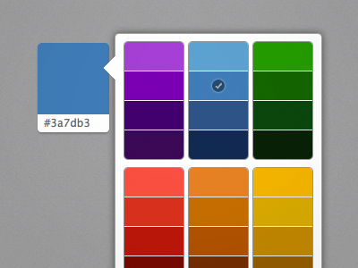 iPad-style color picker