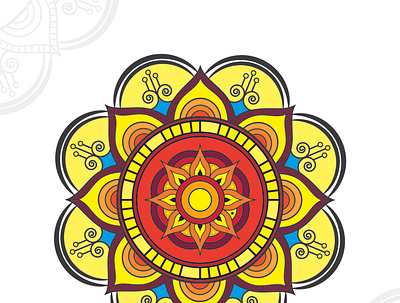 Mandala design design design art designer editing illustration images logo photoshop ux vector