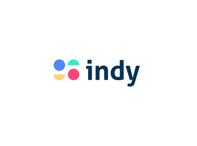 Indy branding concept design flat graphic graphic deisgn icon logo minimal minimalist typography vector