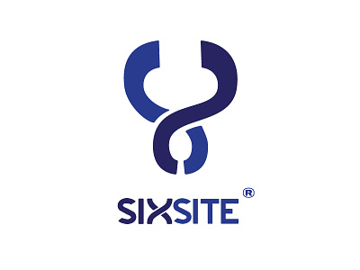 Sixsite blue branding logos