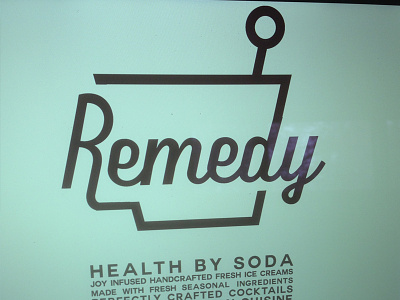 Remedy Colors branding logos