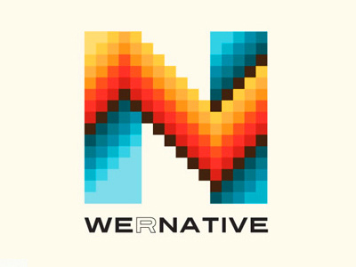 Wernative logo branding logos native america ndn